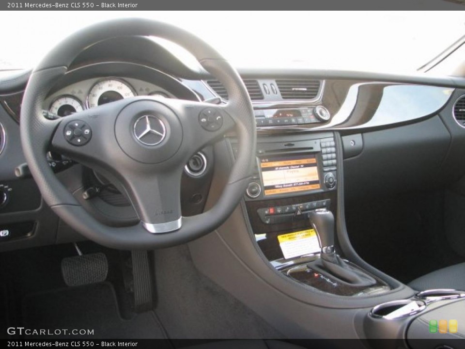 Black Interior Photo for the 2011 Mercedes-Benz CLS 550 #40819051