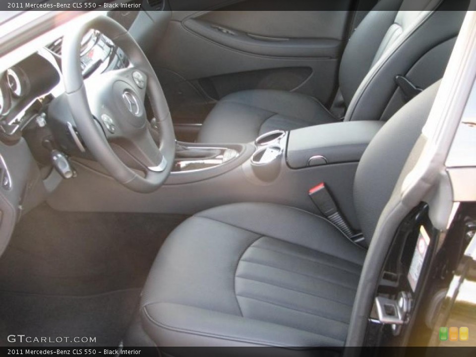 Black Interior Photo for the 2011 Mercedes-Benz CLS 550 #40819067