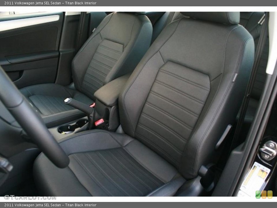 Titan Black Interior Photo for the 2011 Volkswagen Jetta SEL Sedan #40819511