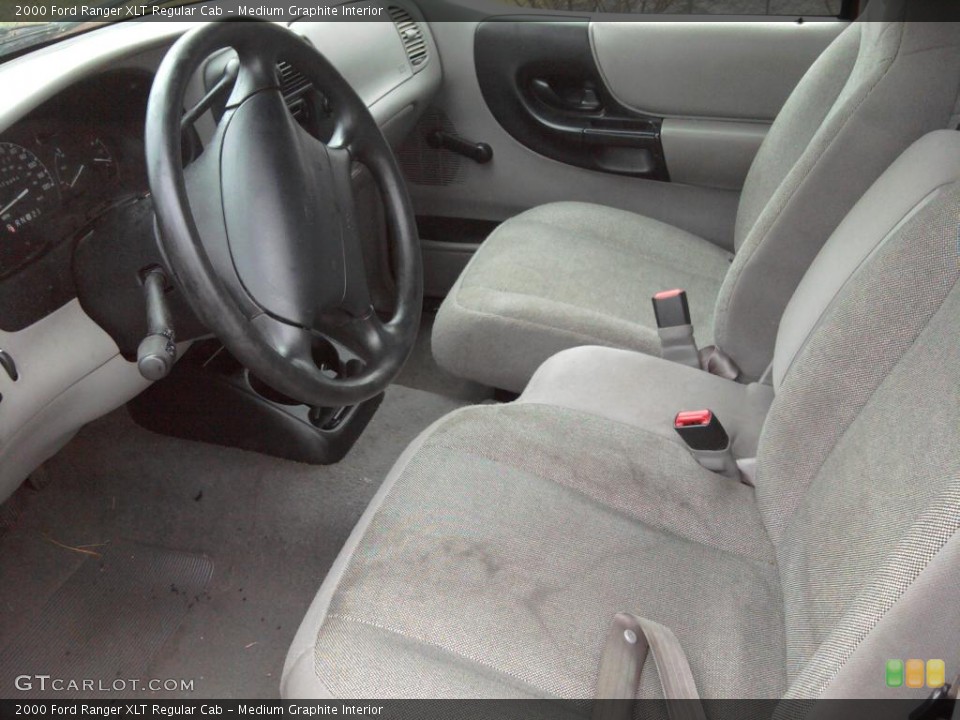 Medium Graphite Interior Photo for the 2000 Ford Ranger XLT Regular Cab #40823433