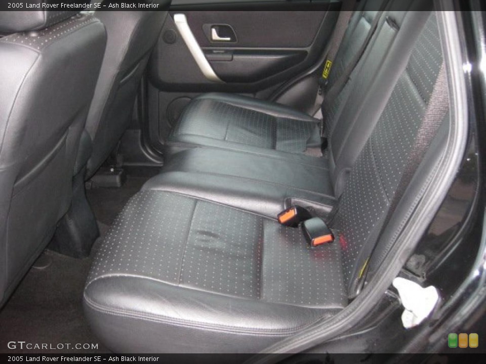Ash Black 2005 Land Rover Freelander Interiors