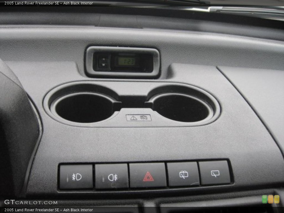 Ash Black Interior Controls for the 2005 Land Rover Freelander SE #40823957
