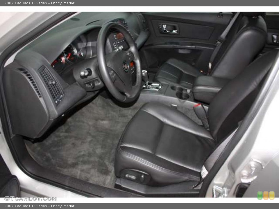 Ebony Interior Photo for the 2007 Cadillac CTS Sedan #40824221
