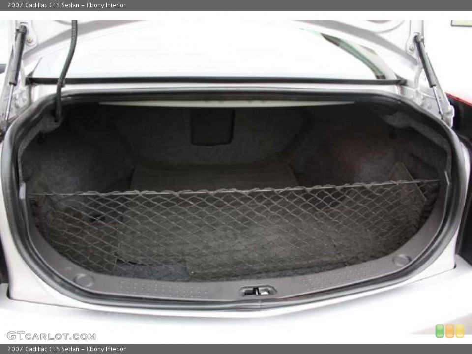 Ebony Interior Trunk for the 2007 Cadillac CTS Sedan #40824277