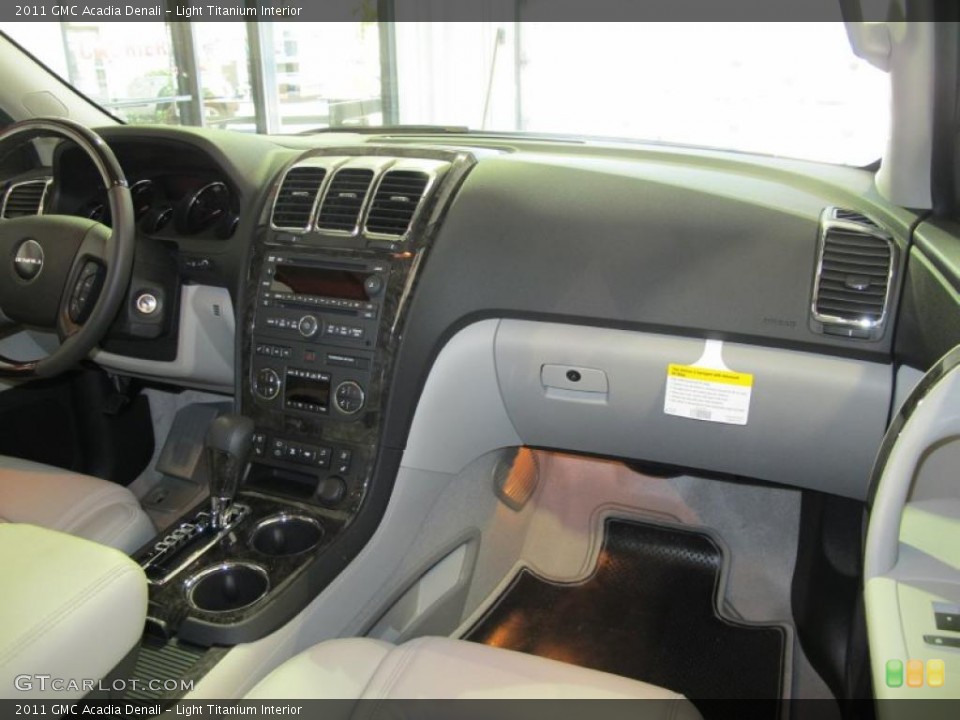 Light Titanium Interior Dashboard for the 2011 GMC Acadia Denali #40830417