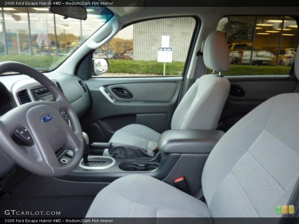 Medium/Dark Flint Interior Photo for the 2006 Ford Escape Hybrid 4WD #40836117