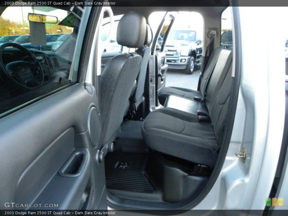 Dark Slate Gray Interior Photo for the 2003 Dodge Ram 2500 ST Quad Cab #40837725