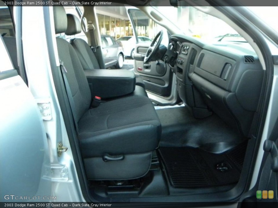 Dark Slate Gray Interior Photo for the 2003 Dodge Ram 2500 ST Quad Cab #40837765