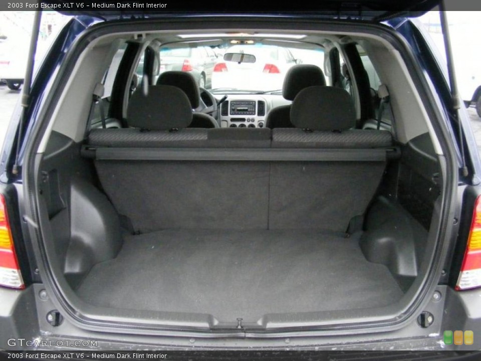 Medium Dark Flint Interior Trunk for the 2003 Ford Escape XLT V6 #40838153