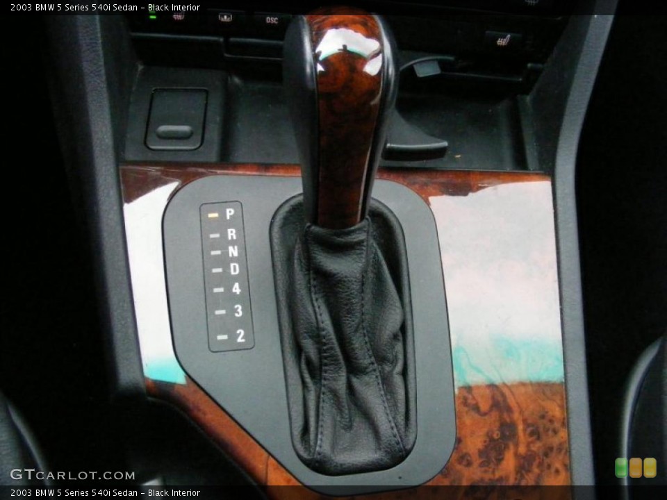 Black Interior Transmission for the 2003 BMW 5 Series 540i Sedan #40840621