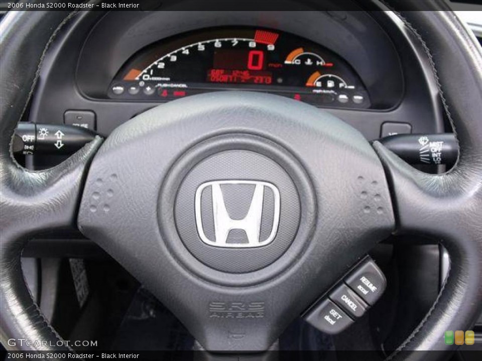 Black Interior Steering Wheel for the 2006 Honda S2000 Roadster #40844073