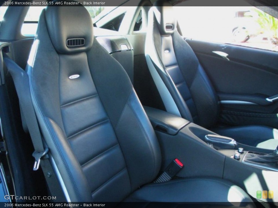 Black Interior Photo for the 2006 Mercedes-Benz SLK 55 AMG Roadster #40845413