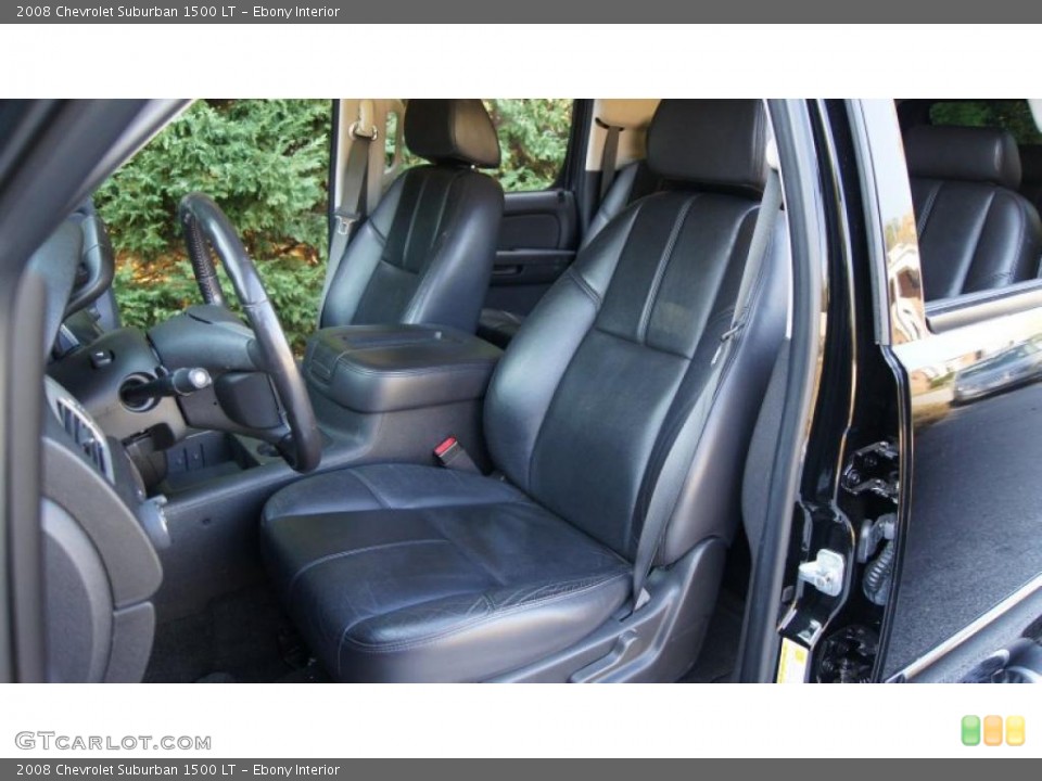 Ebony Interior Photo for the 2008 Chevrolet Suburban 1500 LT #40845545