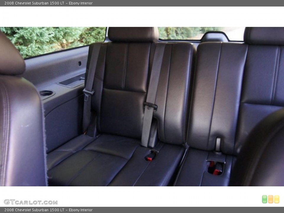 Ebony Interior Photo for the 2008 Chevrolet Suburban 1500 LT #40845593