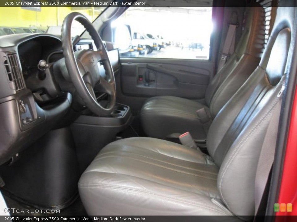 Medium Dark Pewter Interior Photo for the 2005 Chevrolet Express 3500 Commercial Van #40847033