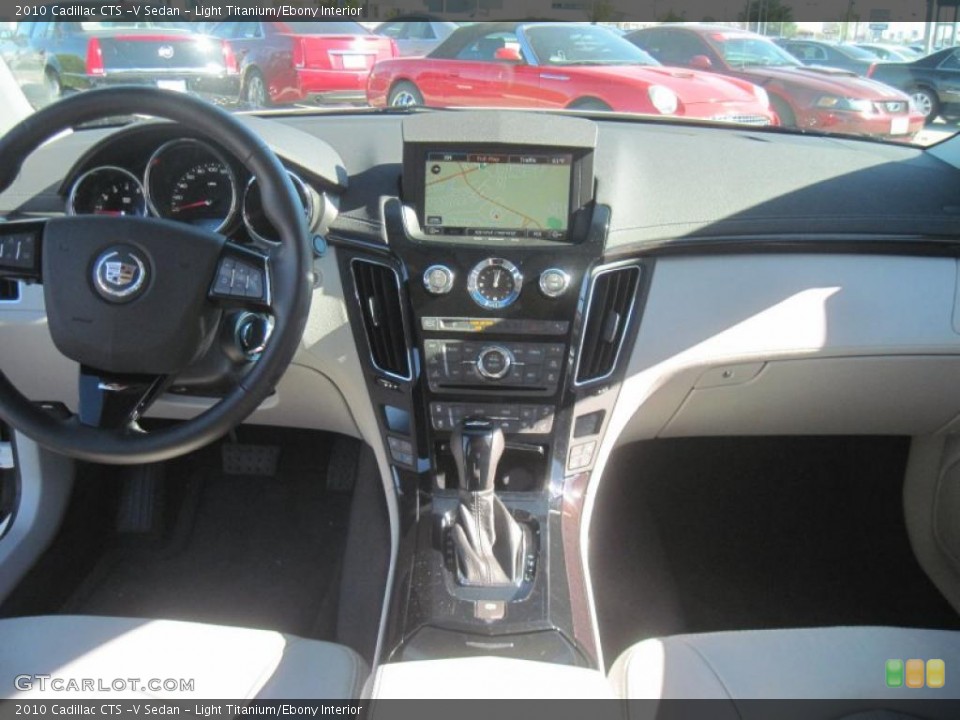 Light Titanium/Ebony Interior Dashboard for the 2010 Cadillac CTS -V Sedan #40847041
