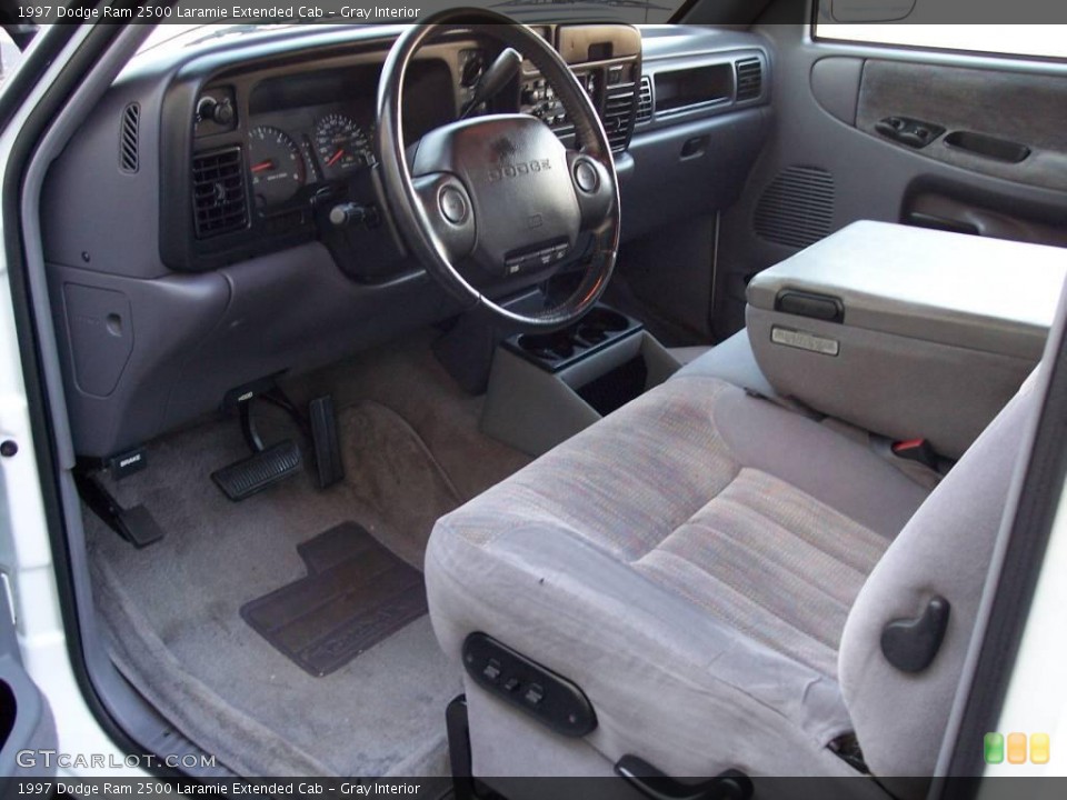 Gray Interior Prime Interior for the 1997 Dodge Ram 2500 Laramie Extended Cab #40847973