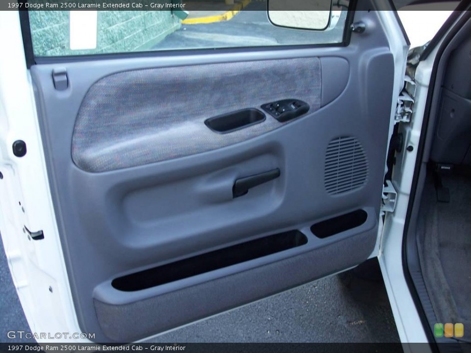 Gray Interior Door Panel for the 1997 Dodge Ram 2500 Laramie Extended Cab #40848101
