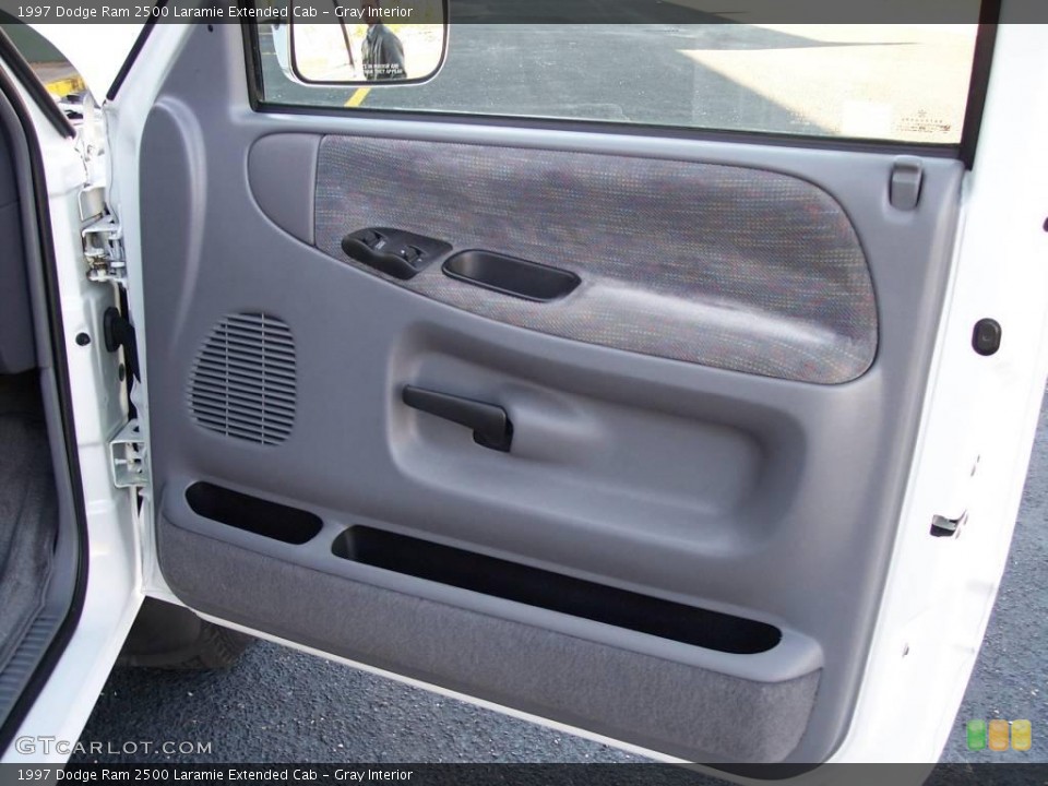 Gray Interior Door Panel for the 1997 Dodge Ram 2500 Laramie Extended Cab #40848113