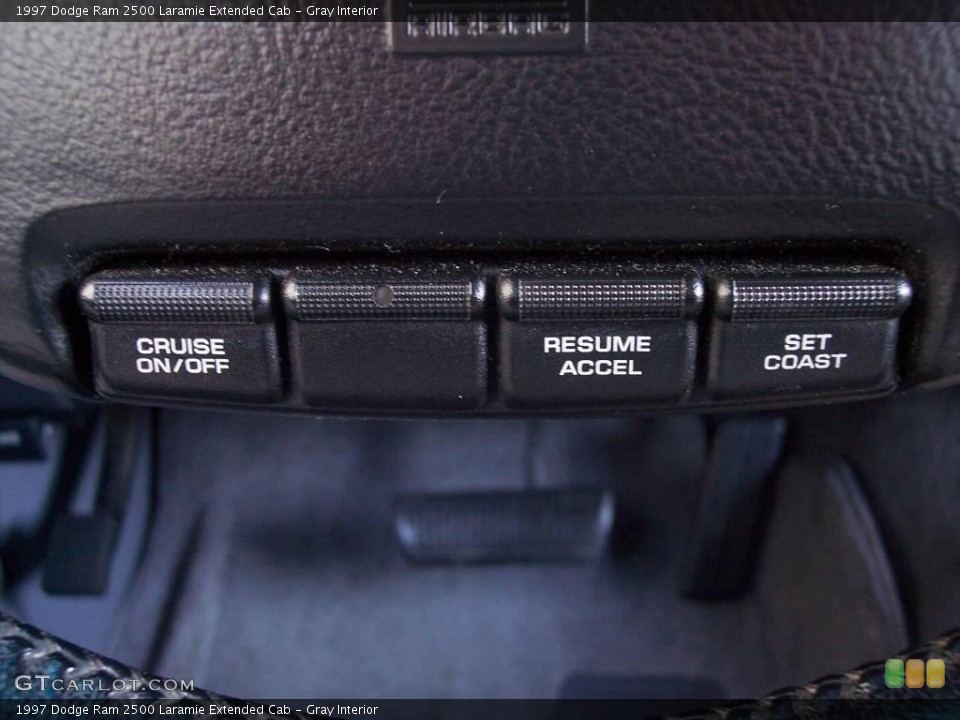 Gray Interior Controls for the 1997 Dodge Ram 2500 Laramie Extended Cab #40848181