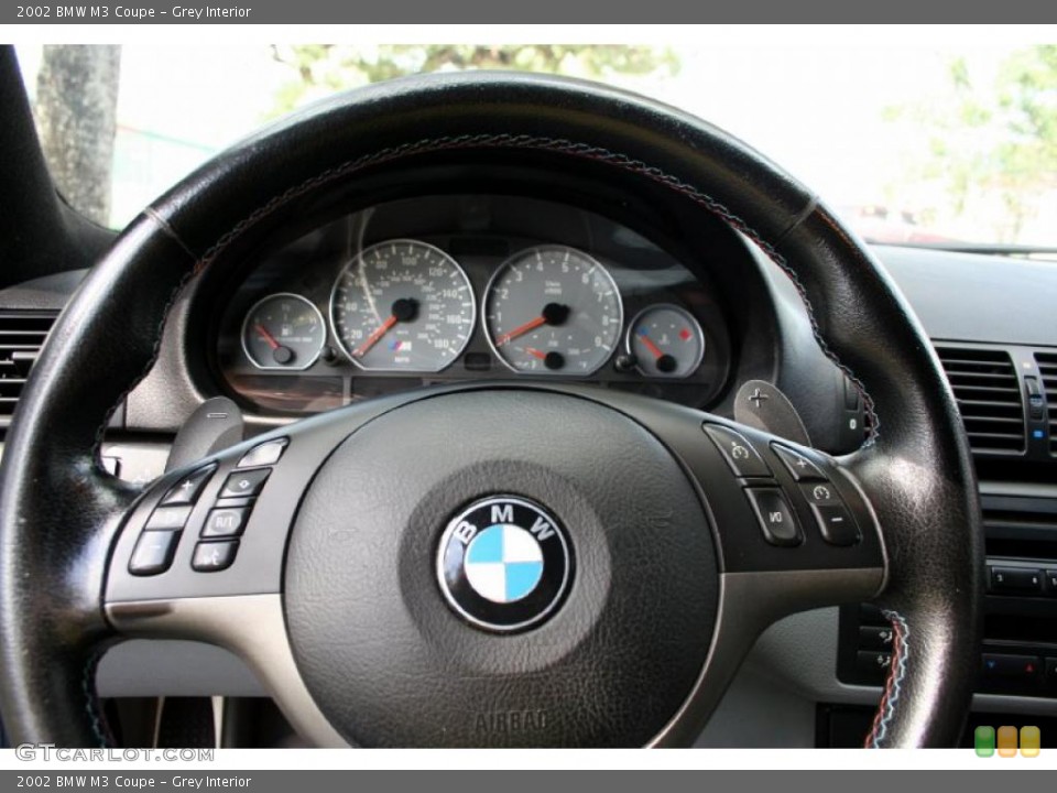 Grey Interior Controls for the 2002 BMW M3 Coupe #40849113