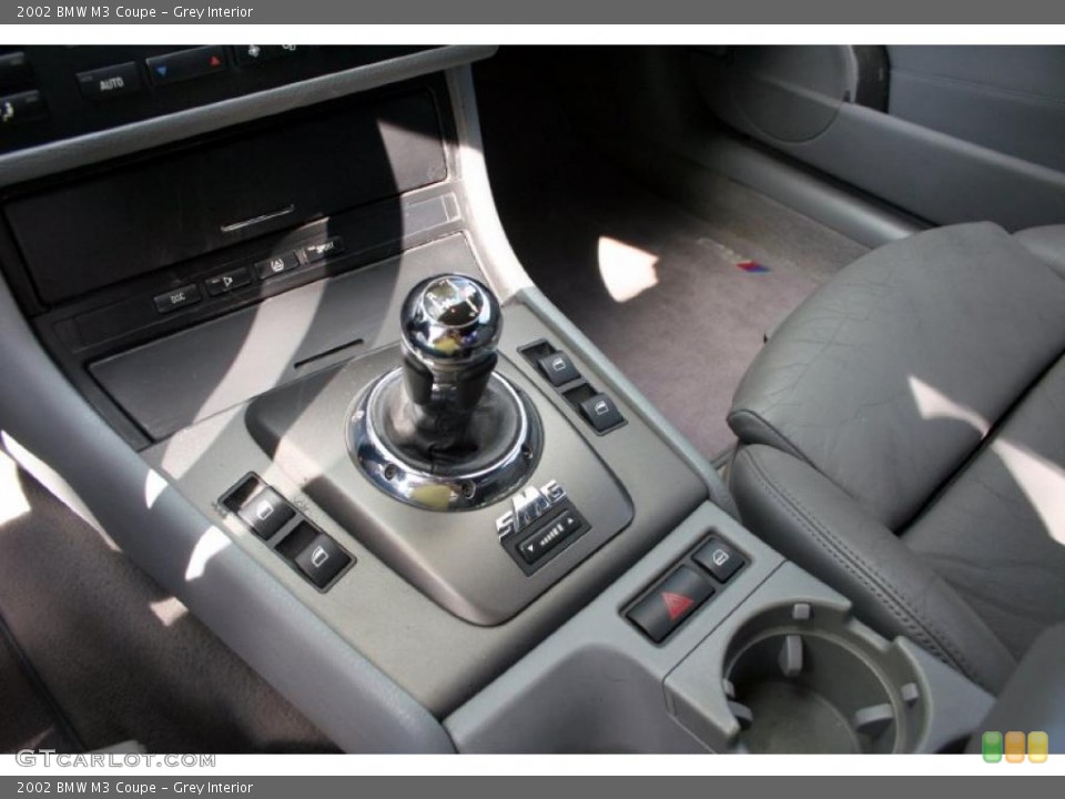 Grey Interior Transmission for the 2002 BMW M3 Coupe #40849281