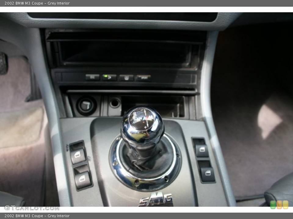 Grey Interior Transmission for the 2002 BMW M3 Coupe #40849321