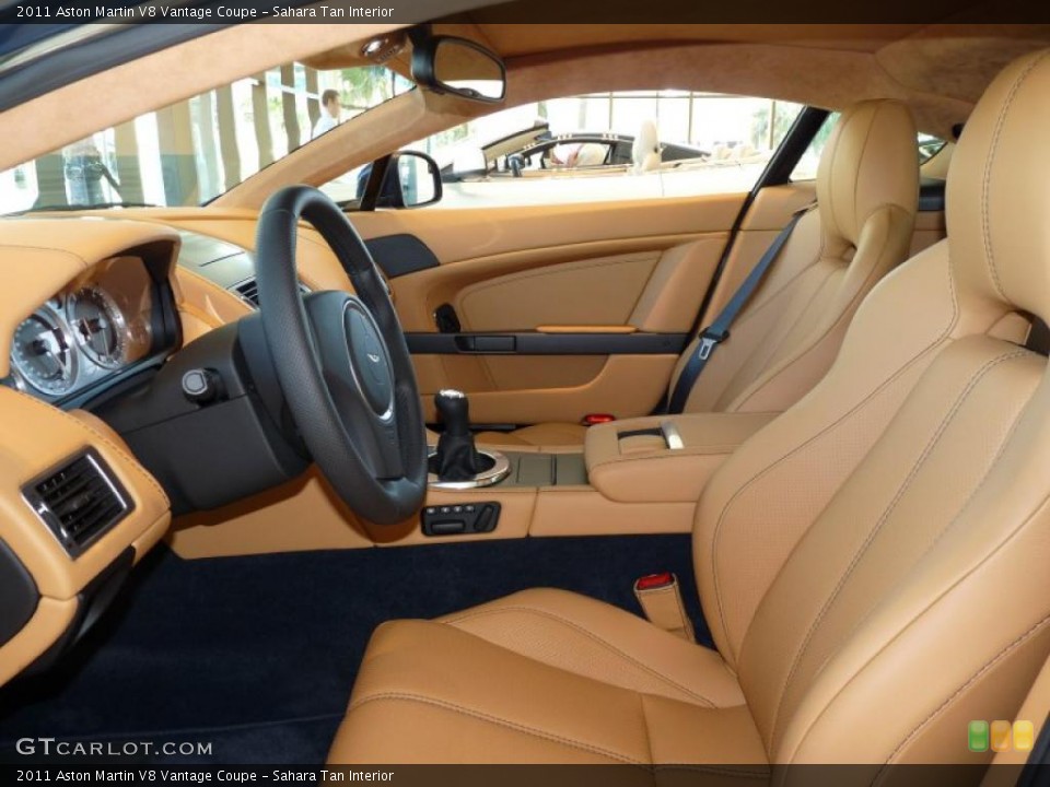 Sahara Tan Interior Photo for the 2011 Aston Martin V8 Vantage Coupe #40852561