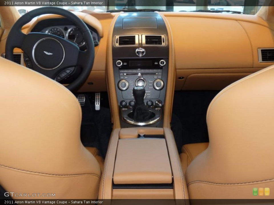 Sahara Tan 2011 Aston Martin V8 Vantage Interiors