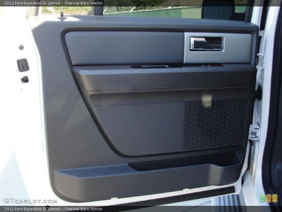 Charcoal Black Interior Door Panel for the 2011 Ford Expedition EL Limited #40853309