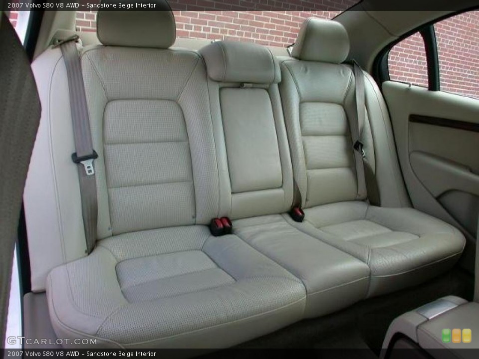 Sandstone Beige Interior Photo for the 2007 Volvo S80 V8 AWD #40853953