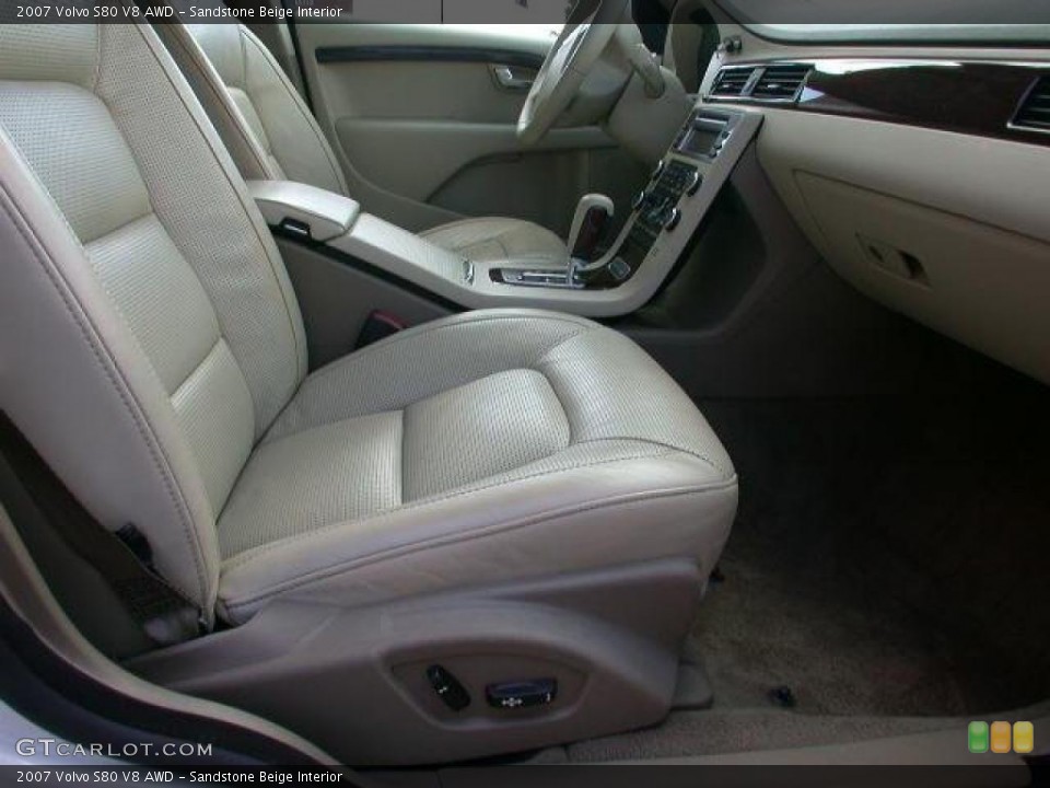 Sandstone Beige Interior Photo for the 2007 Volvo S80 V8 AWD #40854089