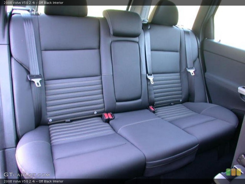 Off Black Interior Photo for the 2008 Volvo V50 2.4i #40854793