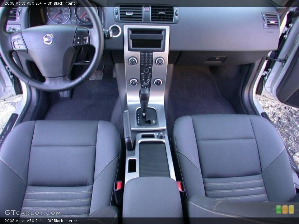 Off Black Interior Photo for the 2008 Volvo V50 2.4i #40854825