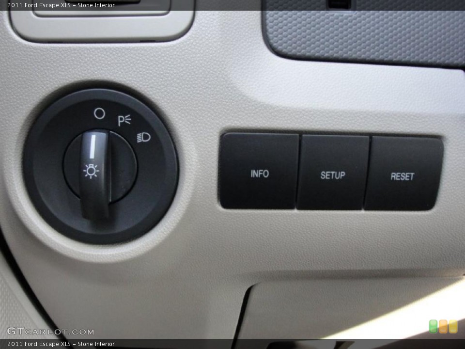 Stone Interior Controls for the 2011 Ford Escape XLS #40855409