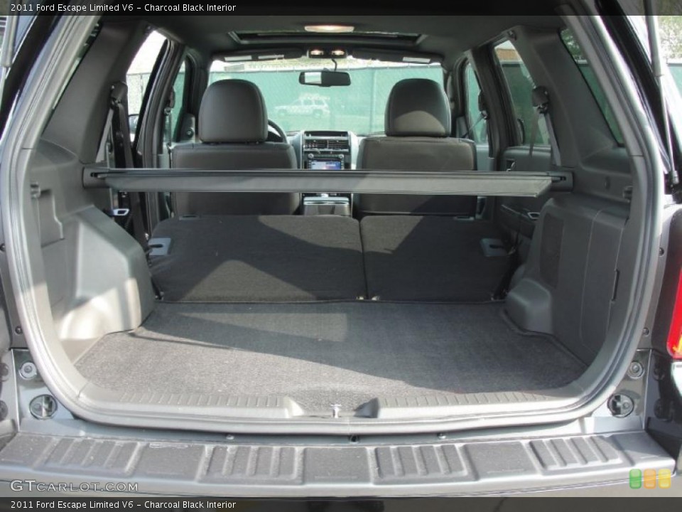 Charcoal Black Interior Trunk for the 2011 Ford Escape Limited V6 #40856173