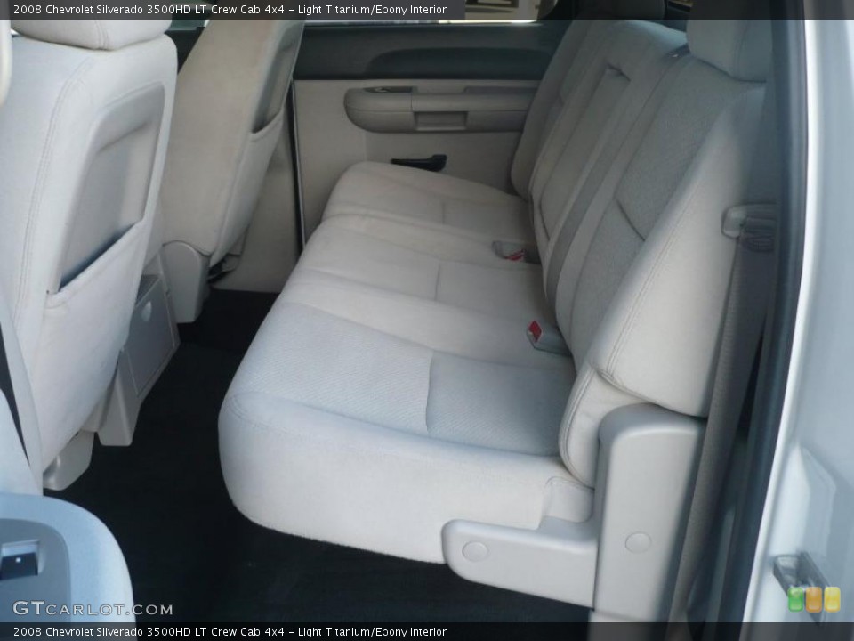 Light Titanium/Ebony Interior Photo for the 2008 Chevrolet Silverado 3500HD LT Crew Cab 4x4 #40858457