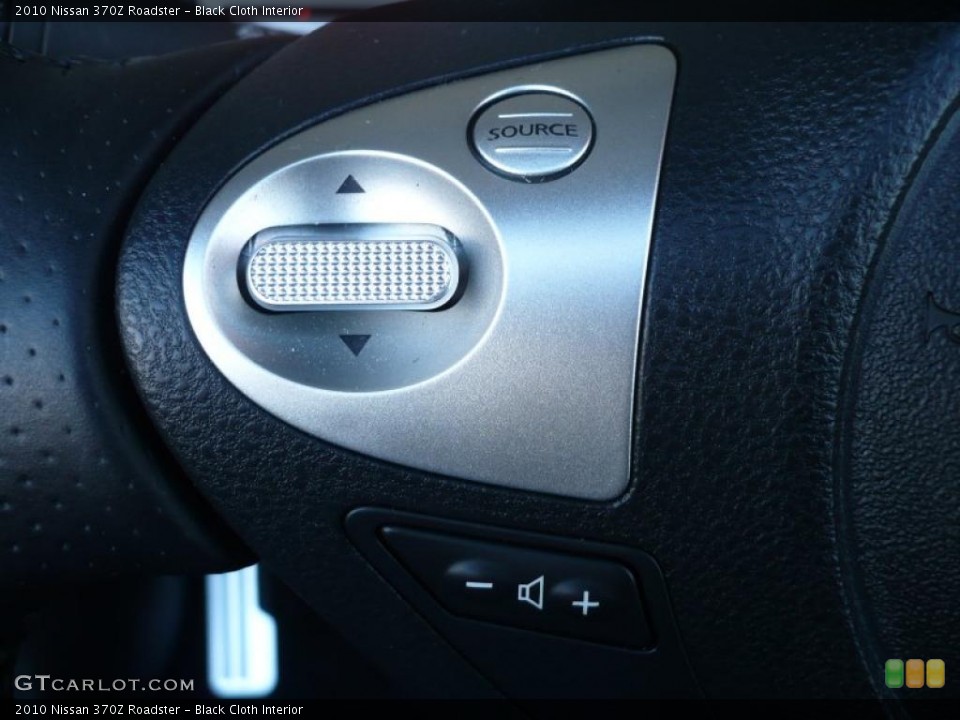 Black Cloth Interior Controls for the 2010 Nissan 370Z Roadster #40860145