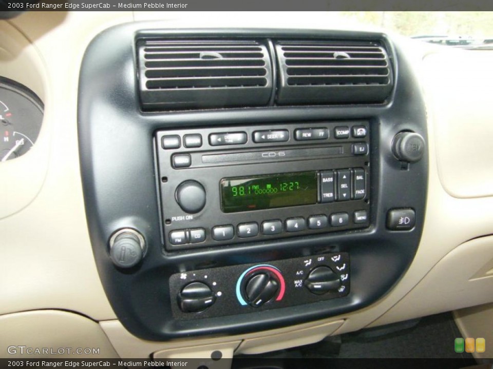 Medium Pebble Interior Controls for the 2003 Ford Ranger Edge SuperCab #40860441