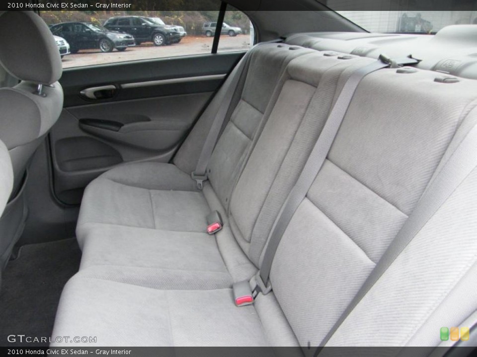 Gray Interior Photo for the 2010 Honda Civic EX Sedan #40861209