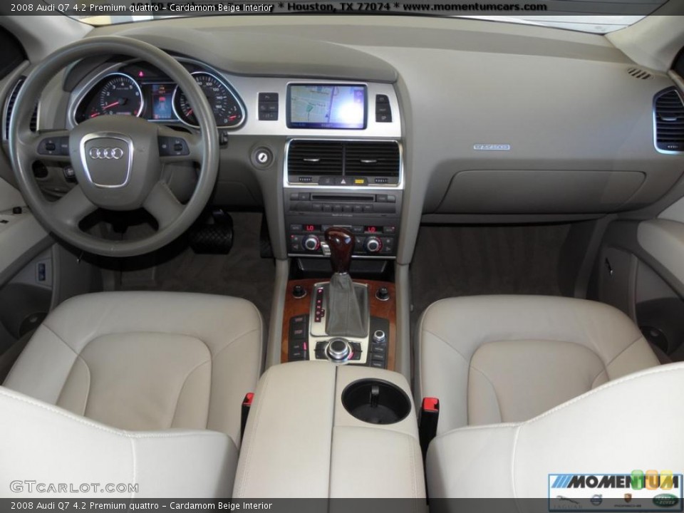Cardamom Beige Interior Prime Interior for the 2008 Audi Q7 4.2 Premium quattro #40863773