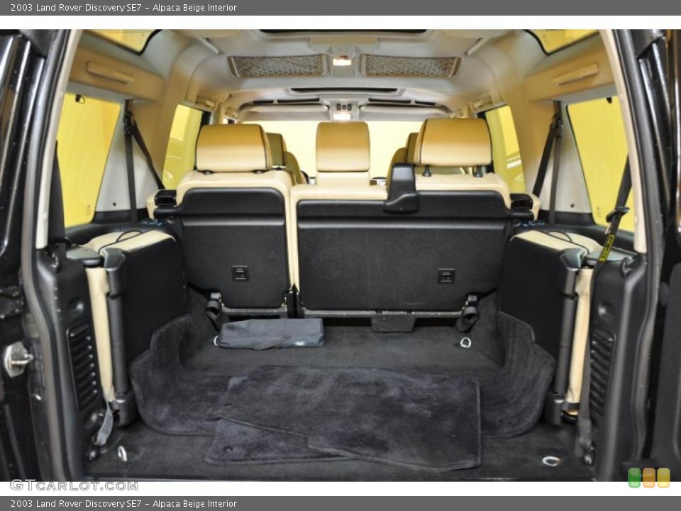 Alpaca Beige Interior Trunk for the 2003 Land Rover Discovery SE7 #40864217