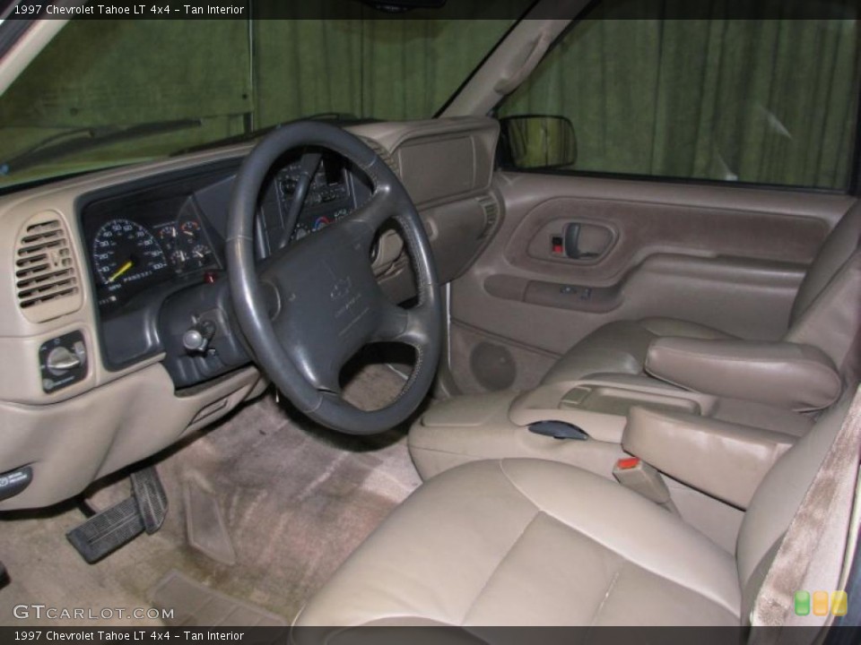 Tan 1997 Chevrolet Tahoe Interiors