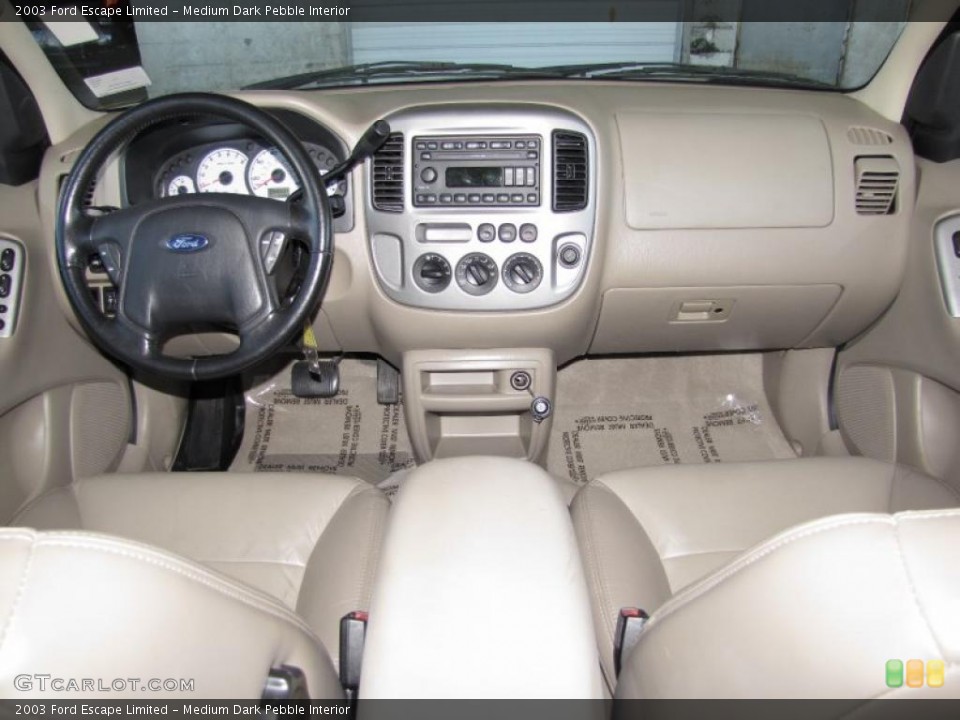Medium Dark Pebble Interior Prime Interior for the 2003 Ford Escape Limited #40866693