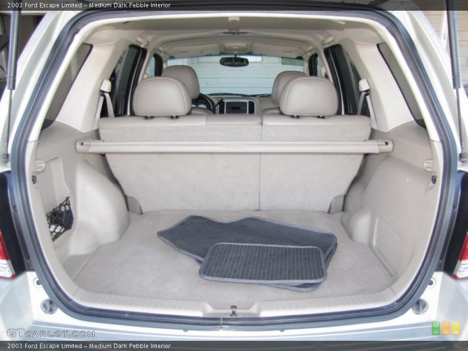 Medium Dark Pebble Interior Trunk for the 2003 Ford Escape Limited #40866741