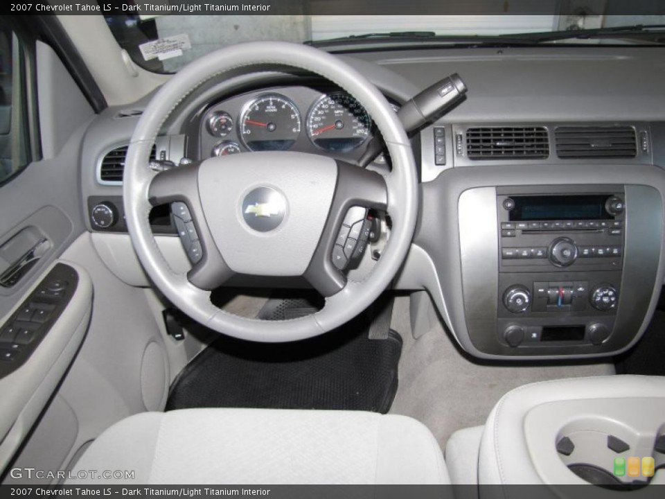 Dark Titanium/Light Titanium Interior Dashboard for the 2007 Chevrolet Tahoe LS #40867018
