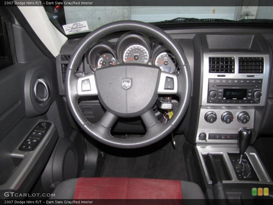 Dark Slate Gray/Red Interior Dashboard for the 2007 Dodge Nitro R/T #40867183