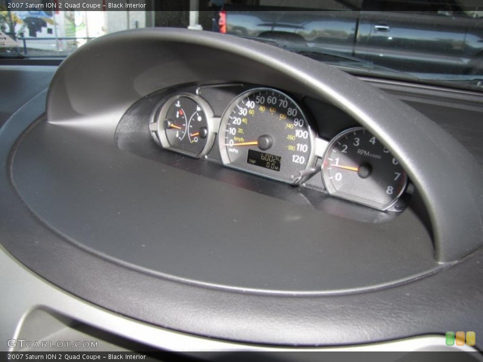 Black Interior Gauges for the 2007 Saturn ION 2 Quad Coupe #40867367