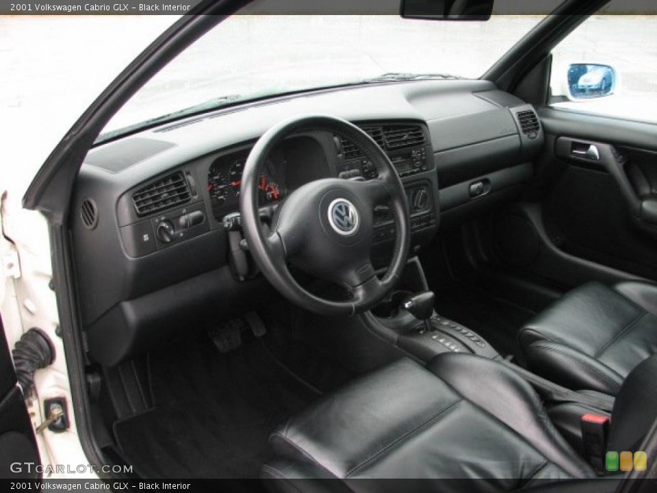 Black Interior Photo for the 2001 Volkswagen Cabrio GLX #40868980