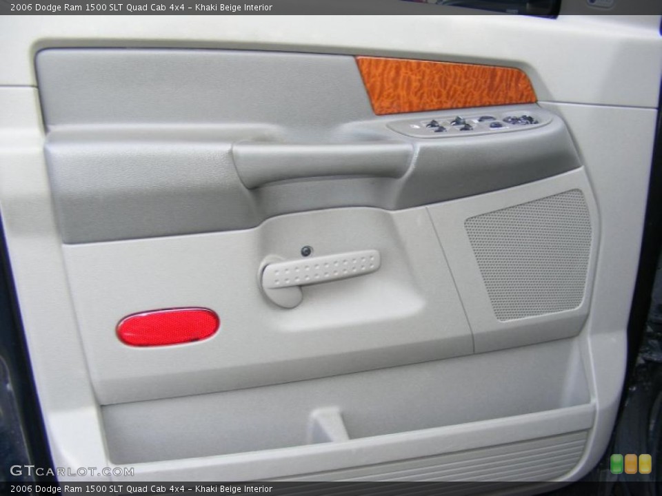 Khaki Beige Interior Door Panel for the 2006 Dodge Ram 1500 SLT Quad Cab 4x4 #40872614